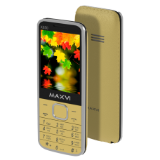 Телефон MAXVI X850 Gold