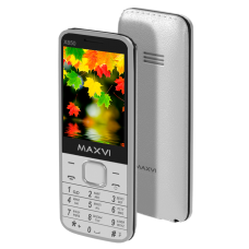 Телефон MAXVI X850 Silver