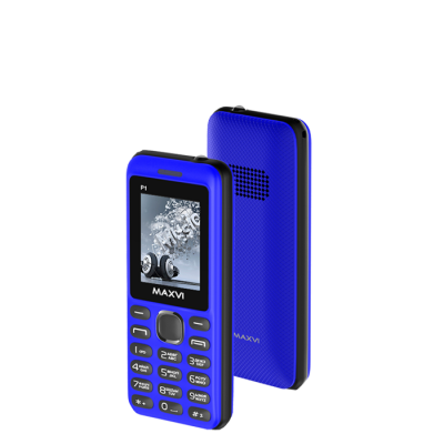 Телефон Maxvi P1 Blue/Black