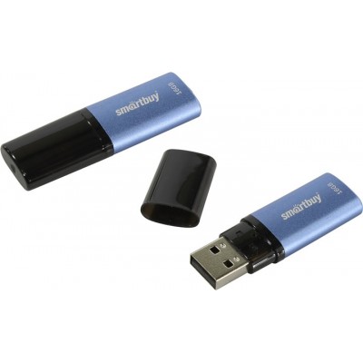 Флеш-накопитель USB 16GB Smartbuy XCut Blue (SB16GBXC-SB)