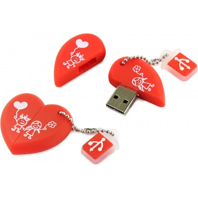 Флеш-накопитель USB 16GB Smartbuy Heart (SB16GBHeart)