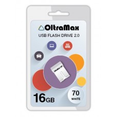 Флеш-накопитель USB 16GB Oltramax 70 белый (OM-16GB-70-White)