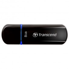 Флеш-накопитель USB 8GB Transcend JetFlash 600 USB 2.0 черный/синий (TS8GJF600)