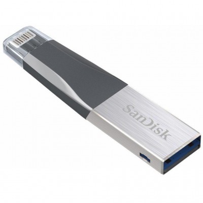 Флеш-накопитель USB 64GB SanDisk iXpand Mini USB 3.0 для iPhone (SDIX40N-064G-GN6NN)