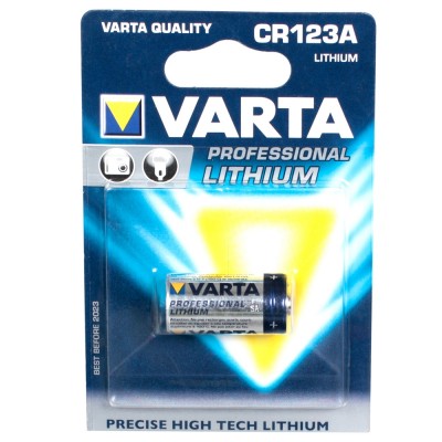 Элемент питания VARTA PROFESSIONAL LITHIUM CR123A