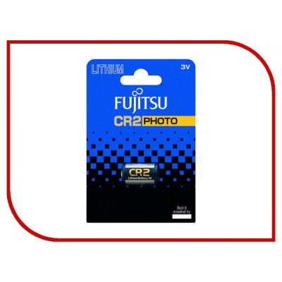 Батарея литиевая Fujitsu CR2(B), серии Photo, 1 шт, (в блистере)