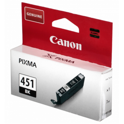 Картридж CANON CLI-451BK 6523B001, черный