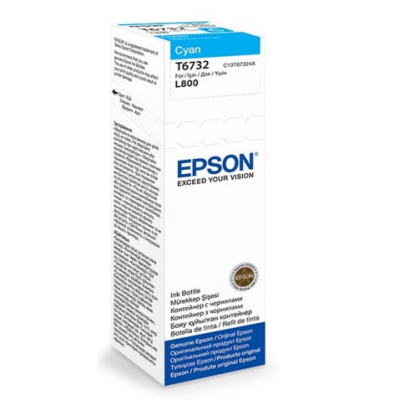 Картридж EPSON C13T67324A голубой