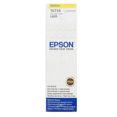 Картридж EPSON C13T67344A желтый