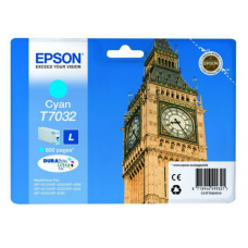 Картридж EPSON T7032 голубой для WP-4015/4095/4515/4595 - C13T70324010