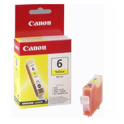 Картридж CANON BCI-6Y 4708A002, желтый