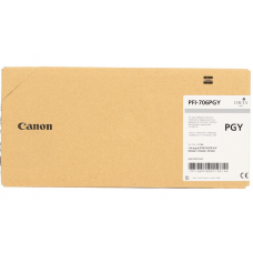 Картридж Canon PFI-706 PGY для плоттера iPF8400/9400. Фото серый. 700 мл. 6691B001