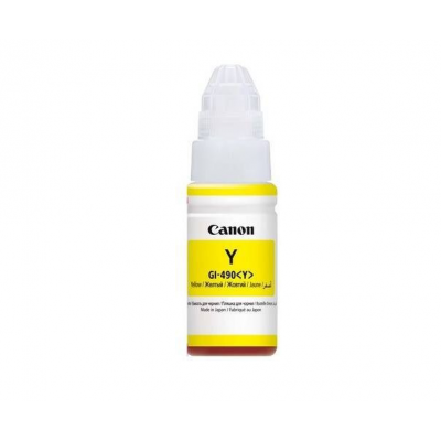 Картридж CANON GI-490Y 0666C001, желтый