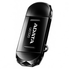 Флеш накопитель 64GB A-DATA DashDrive UD320 OTG, USB 2.0/MicroUSB, Черный (AUD320-64G-RBK)