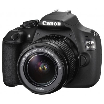 Зеркальный фотоаппарат Canon EOS 1200D kit 18-55 DCIII Black