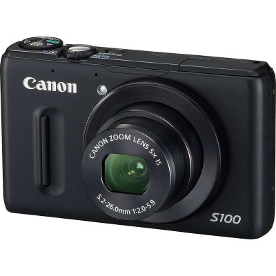 Компактный фотоаппарат Canon Power Shot S100 Black