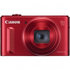 Компактный фотоаппарат Canon Power Shot SX610 HS Red