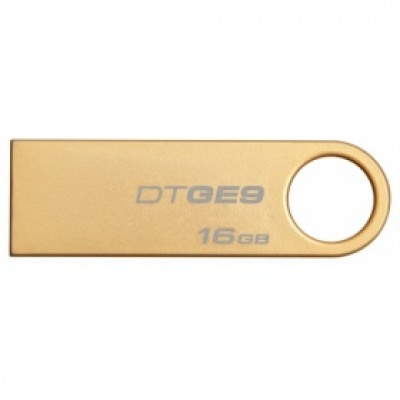 Флеш накопитель 16GB Kingston DataTraveler GE9, USB 2.0, Металл (DTGE9/16GB)