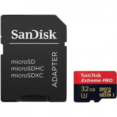 Карта памяти 32GB SanDisk Extreme Pro MicroSDHC Class 10 UHS-I 95MB/s (SDSDQXP-032G-G46A)