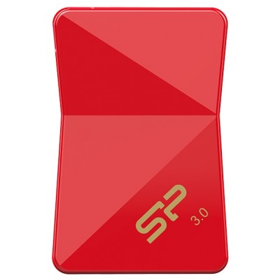 Флеш накопитель 8Gb Silicon Power Jewel J08, USB 3.0, Красный (SP008GBUF3J08V1R)