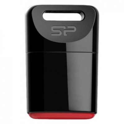 Флеш накопитель 64GB Silicon Power Touch T06, USB 2.0, Черный (SP064GBUF2T06V1K)