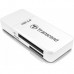 Устройство чтения/записи флеш карт Transcend RDF5, SD/microSD, USB 3.0, белый (TS-RDF5W)