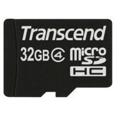 Карта памяти 32GB Transcend MicroSDHC Class 4 (TS32GUSDC4)