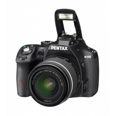 Зеркальный фотоаппарат Pentax K-50 KIT+DAL18-55mm F3.5-5.6AL WR Black
