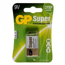 GP1604A-CR1 батарейка GP Super Alkaline 9V, крона 6LF22