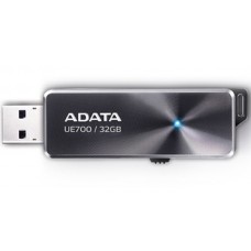 Флеш накопитель 32GB A-DATA DashDrive Elite UE700, USB 3.0, Черный, металлич. (AUE700-32G-CBK)