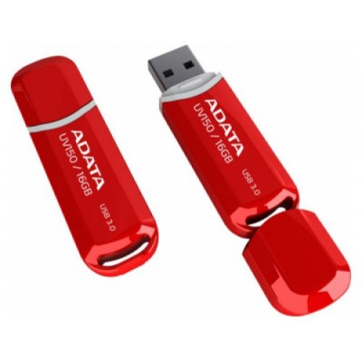 Флеш накопитель 128GB A-DATA UV150, USB 3.0, Красный (AUV150-128G-RRD)