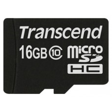 Карта памяти 16GB Transcend MicroSDHC Class 10 (TS16GUSDC10)