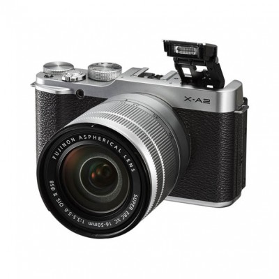 Цифровой фотоаппарат Fujifilm X-A2 Kit XC 16-50mm F3.5-5.6 (Black & Silver)