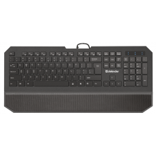 Проводная клавиатура Defender Oscar SM-600 Pro RU,черный,полноразмерная