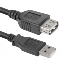 USB кабель Defender USB02-06 USB2.0 AM-AF, 1.8м