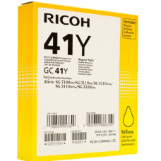 Картридж Ricoh Print Cartridge GC-41Y желтый
