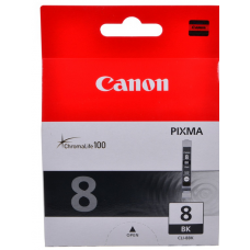  Чернильница Canon CLI-8BK для PIXMA MP800/MP500/iP6600D/iP5200/iP5200R/iP4200. Чёрный. 5220 страниц. 0620B024