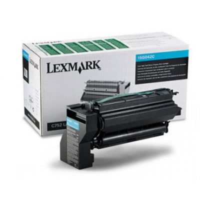 Картридж Lexmark 15G042C голубой