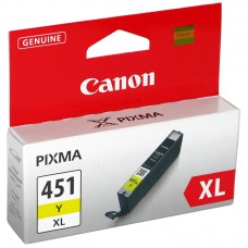  Картридж Canon CLI-451Y XL для MG6340, MG5440, IP7240 . Жёлтый. 685 страниц. 6475B001