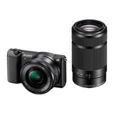 Цифровой фотоаппарат Sony ILCE-5100Y Kit 16-50 + 55-210 Black 