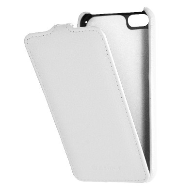 Кожаный чехол для iPhone 5C Armor Case (Белый)