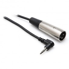 Микрофонный кабель JSJ с разъемами XLR Male - 3,5 Stereo Jack (3м)