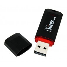 Флеш-накопитель 16GB Mirex KNIGHT BLACK USB 2.0 (13600-FMUKNT16)