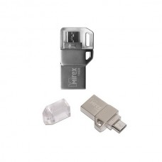 Флеш-накопитель 16GB Mirex BINAR (USB/microUSB) USB 2.0 (13600-ITRBIN16)