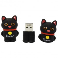 Флеш-накопитель 16GB SmartBuy Wild series Catty Black (SB16GBCatK)