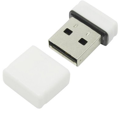 Флеш-накопитель 32Gb QUMO Nano White (QM32GUD-NANO-W)