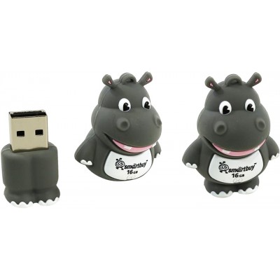Флеш-накопитель 16GB SmartBuy Wild series Hippo (SB16GBHip)