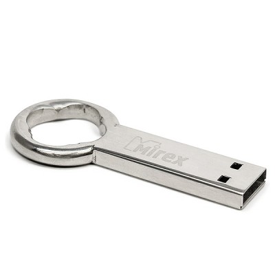 Флеш-накопитель 4GB Mirex Round Key USB 2.0 (13600-DVRROK04)