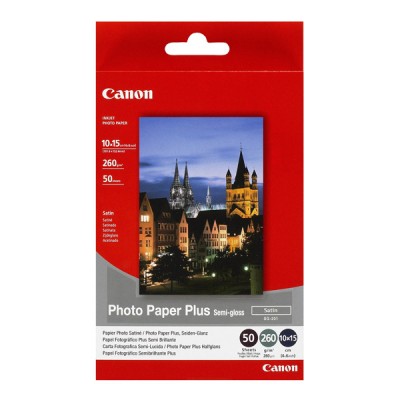 Фотобумага полуглянцевая Canon SG-201 260 г/м2, A6 50л (1686B015)