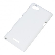 Чехол накладка Nillkin для Sony Xperia L / S36H (белый)